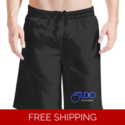 Le Studio MH Custom 3D Men's Beach Shorts